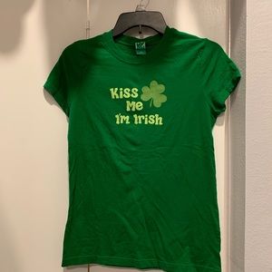 Kiss Me I’m Irish Woman’s T-Shirt